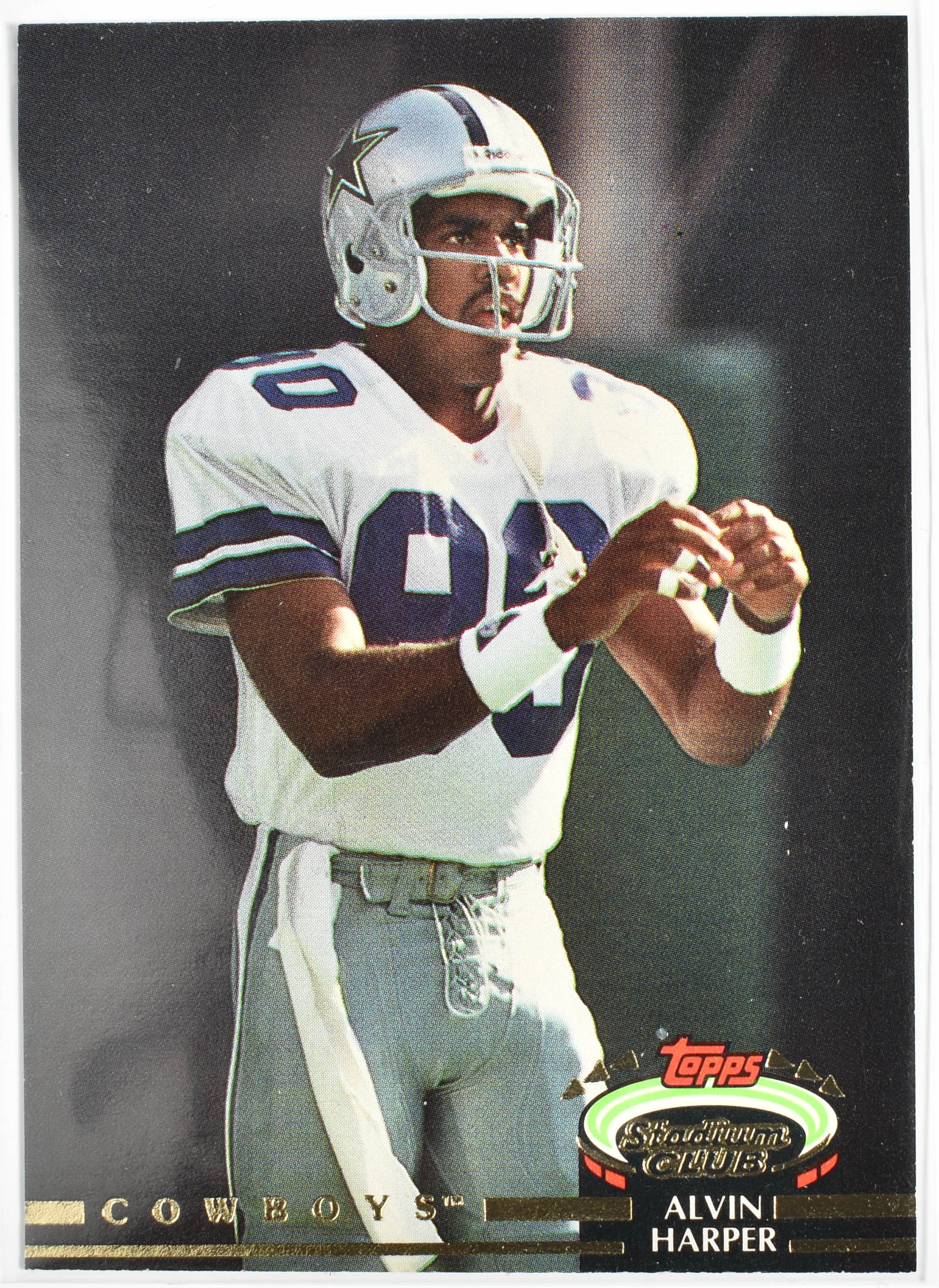 Alvin Harper 549 Topps Stadium Club Dallas Cowboys 1992