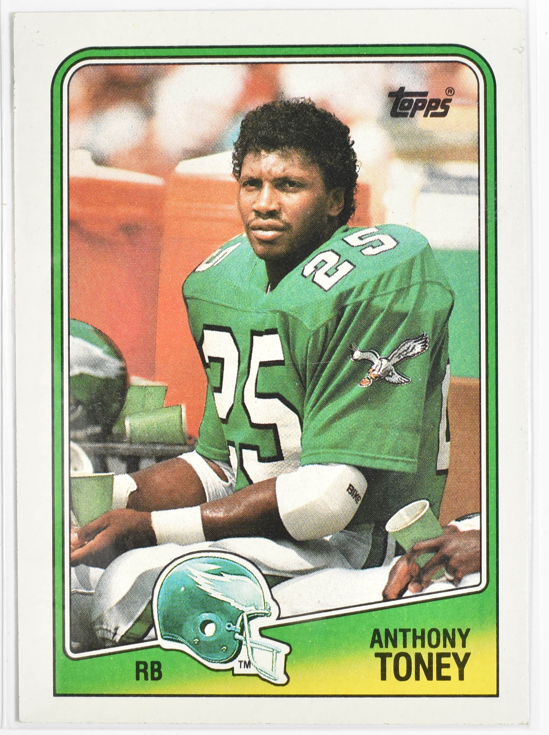 Anthony Toney 236 Topps 1988 Eagles Football Card