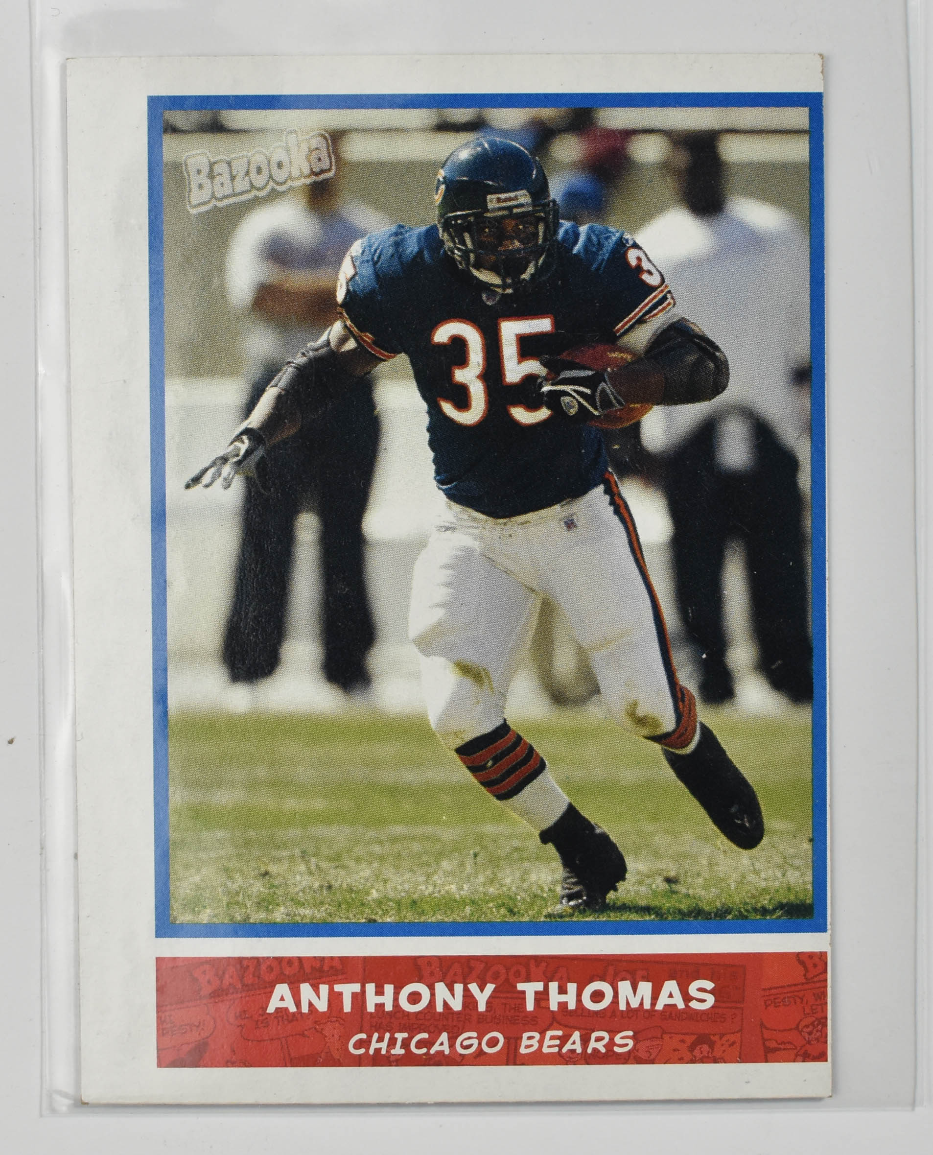 Anthony Thomas 86 Topps 2004 Bazooka Chicago Bears Football Card