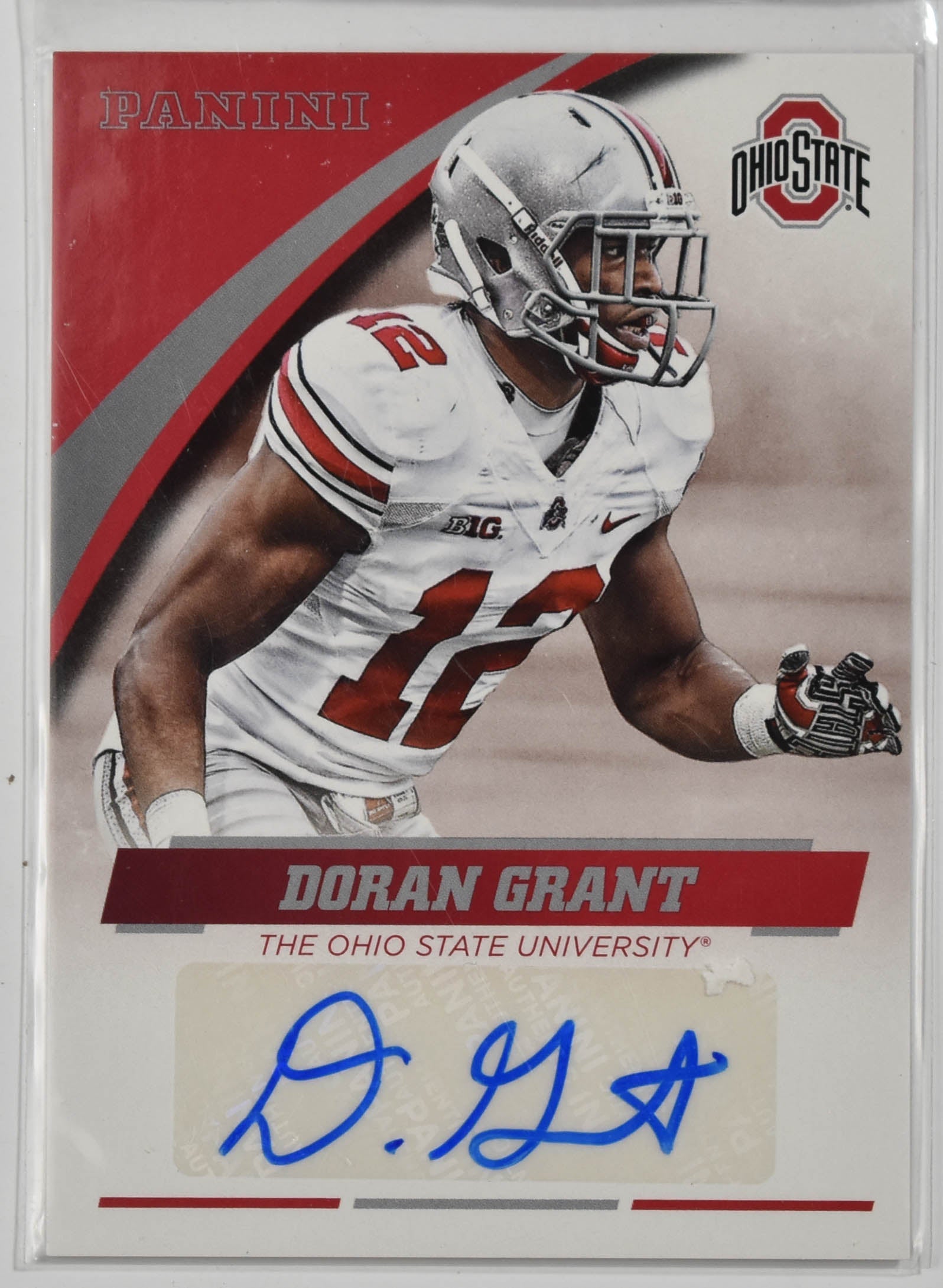 Doran Grant DG-OSU Panini 2015 Ohio State Auto