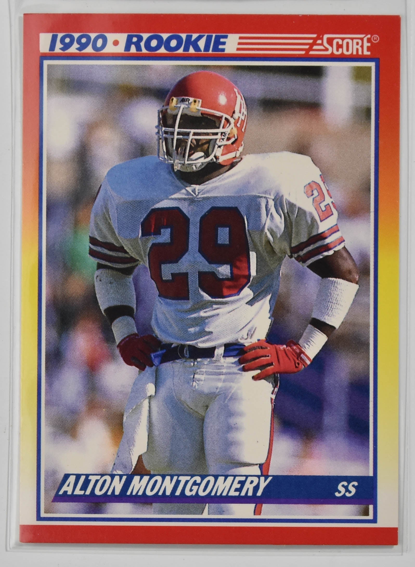 Alton Montgomery 649 Score Star Rookie 1990