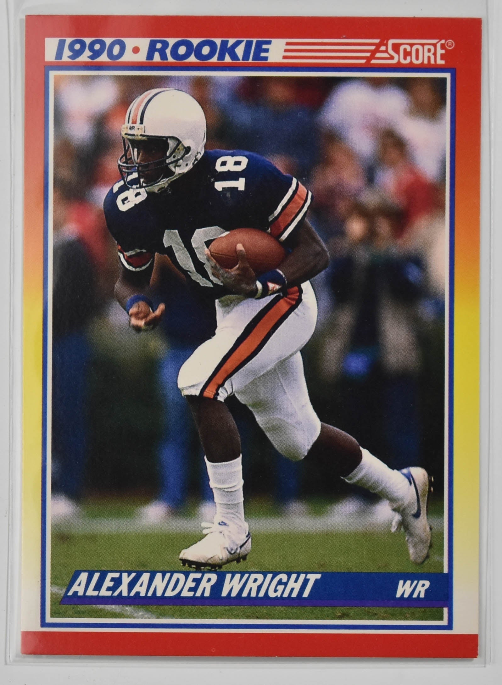 Alexander Wright 621 Score Star Rookie 1990