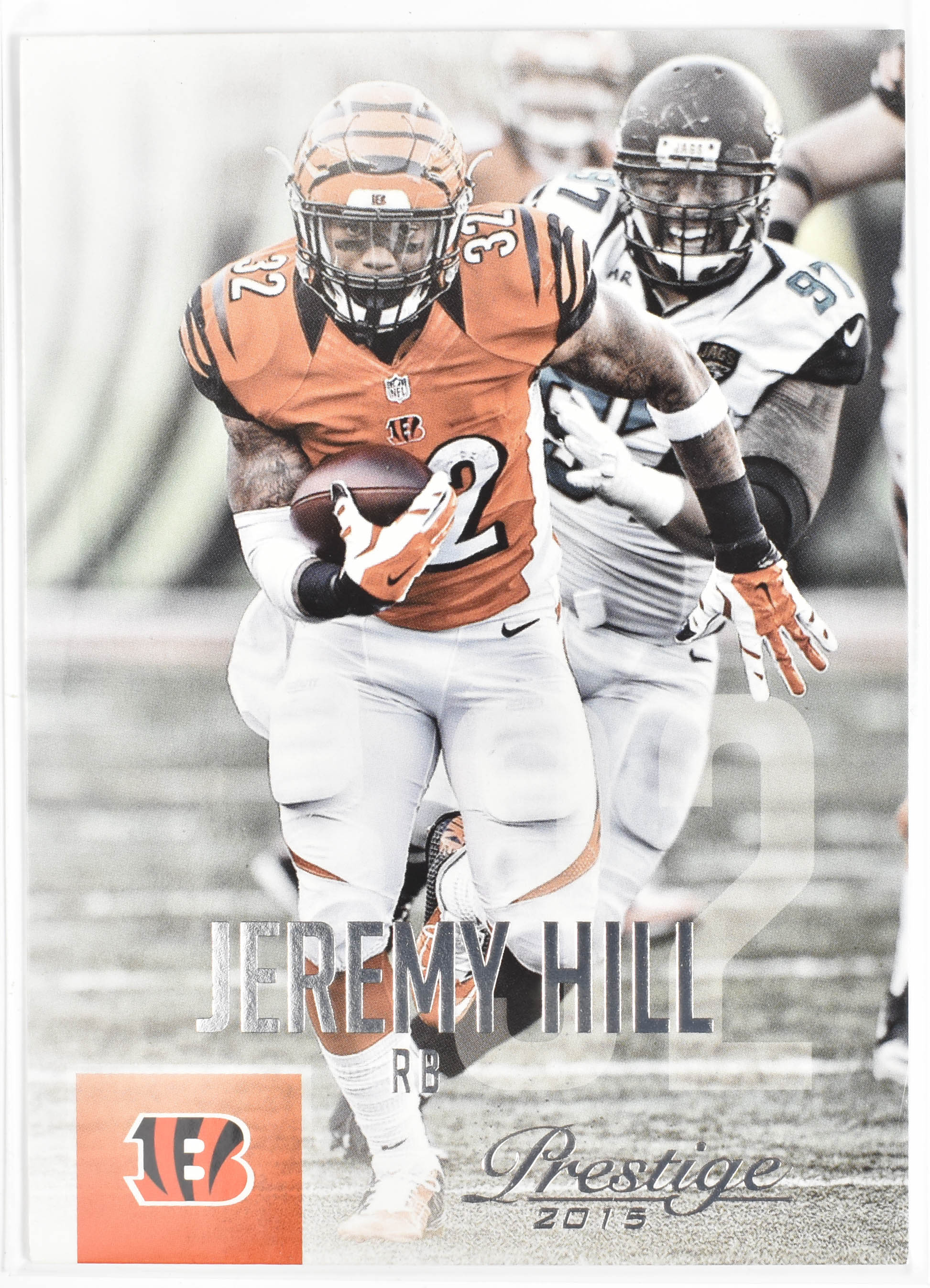 2015 Panini Prestige Jeremy Hill #67 Cincinnati Bengals