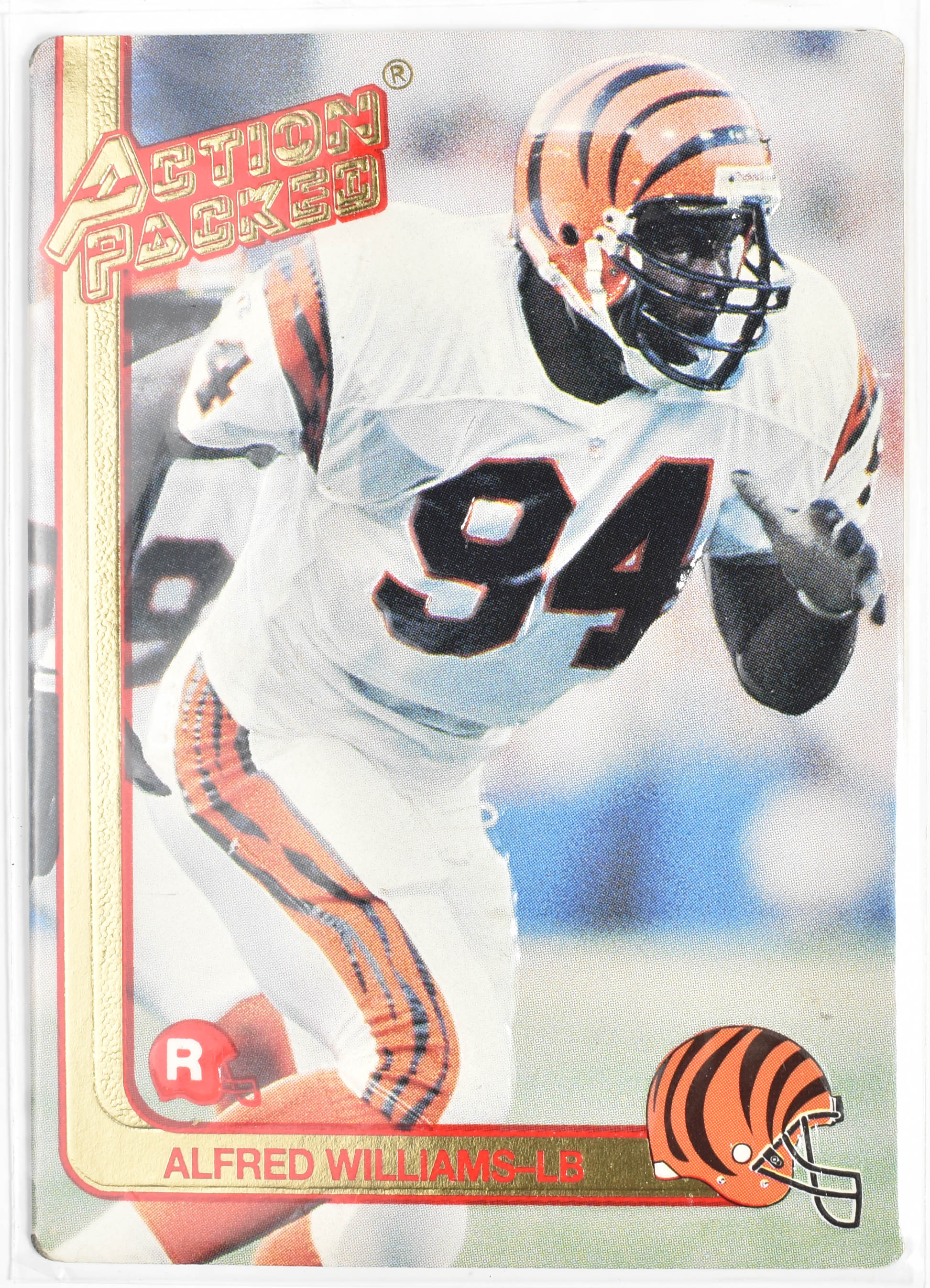 Alfred Williams 4 Action Packed 1991 Cincinnati Bengals