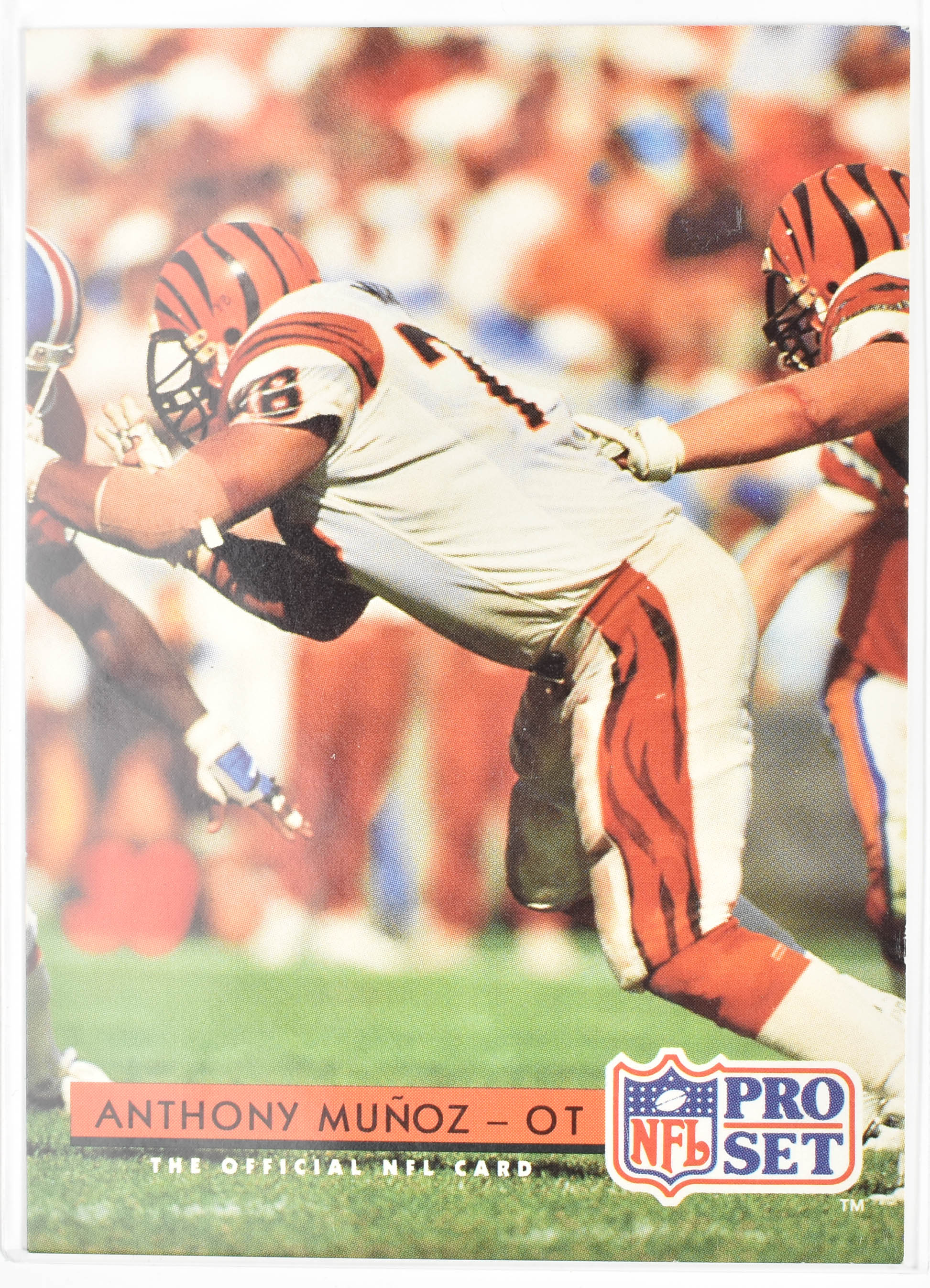 Anthony Munoz 132 Pro Set 1992 Cincinnati Bengals