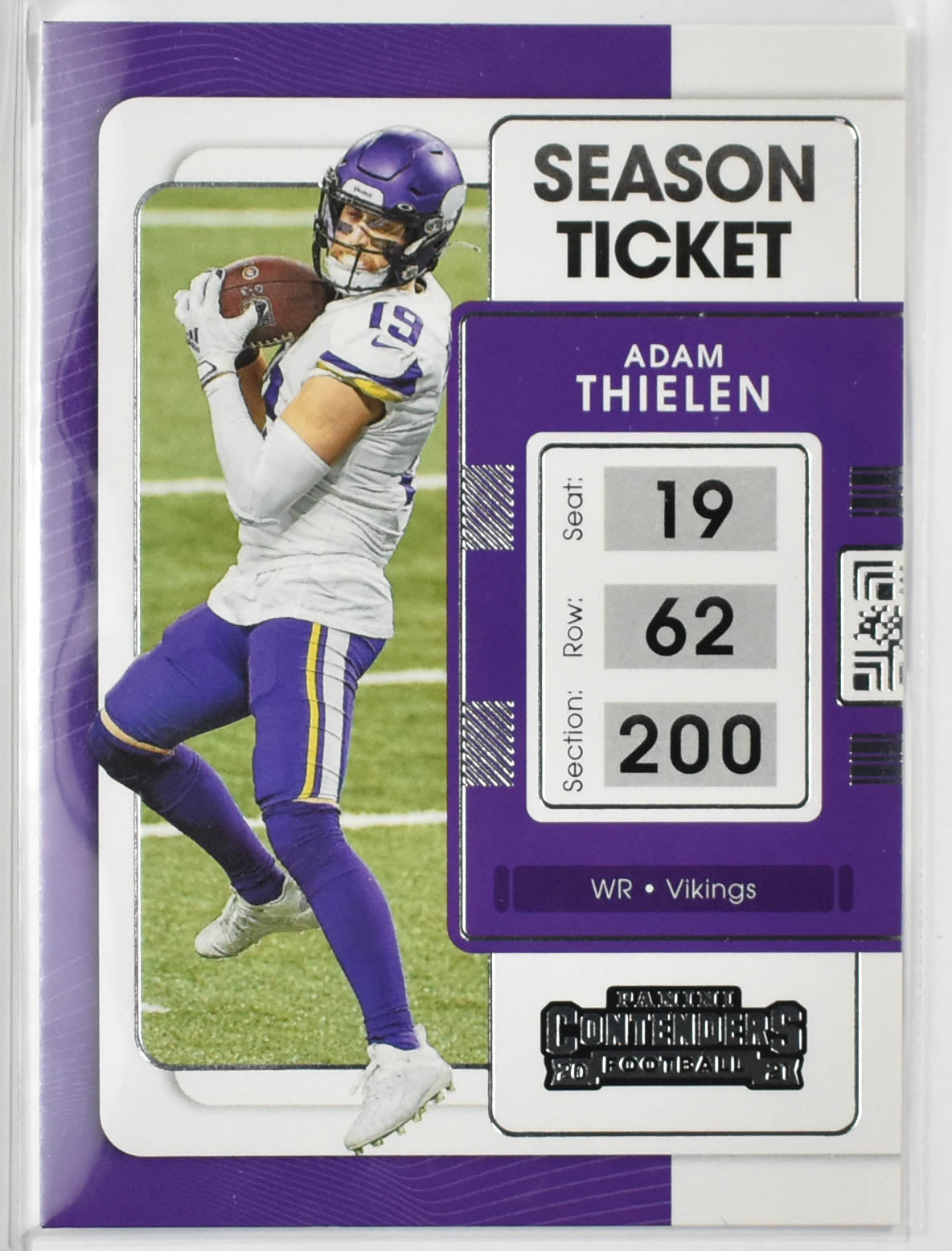 Adam Thielen 66 2021 Panini Contenders Football