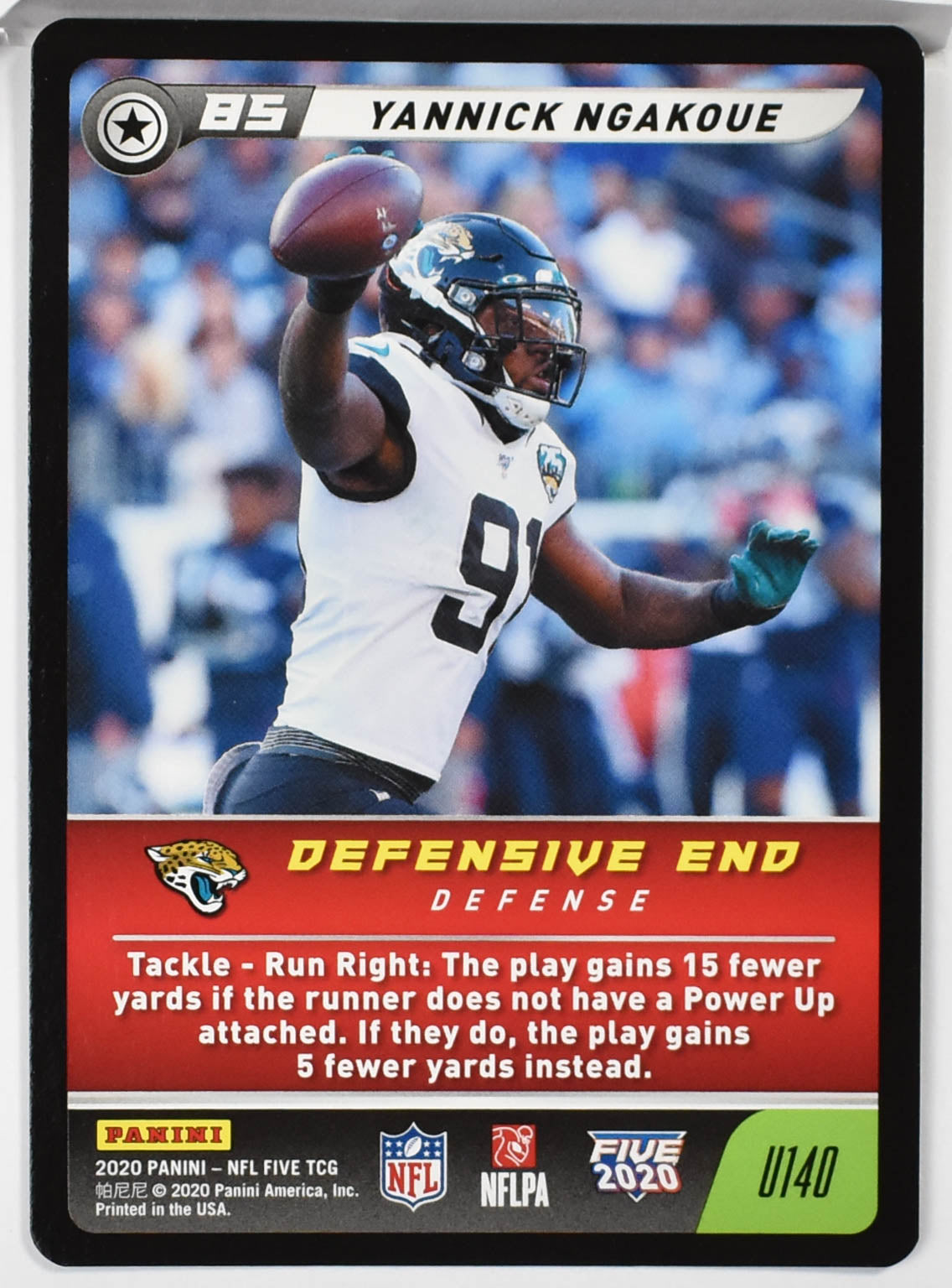 Yannick Ngakoue Panini 2020 NFL FIVE TCG