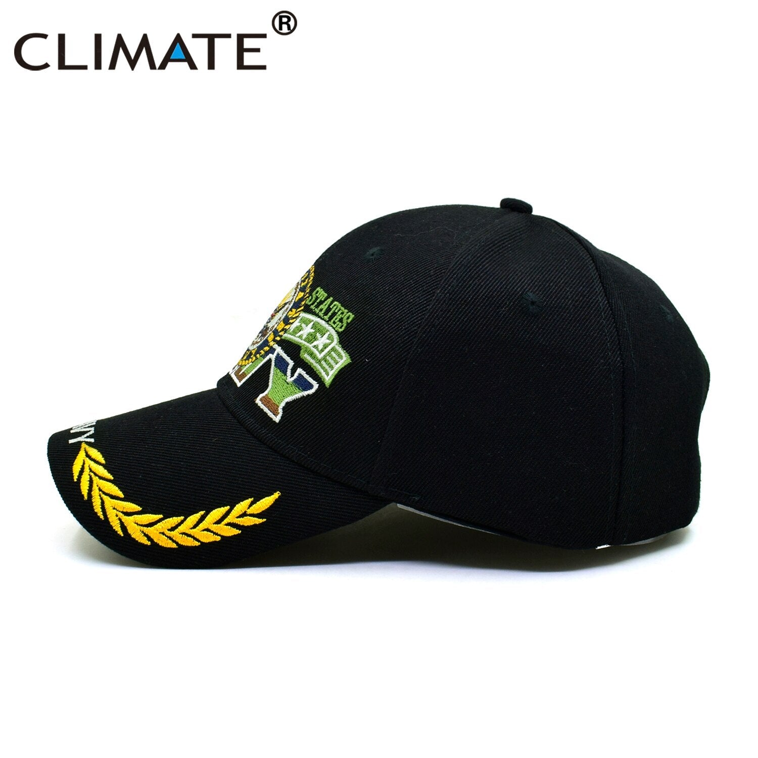 CLIMATE NAVY Baseball Cap Hat New United States Cool Man Embroidery Sport Cap Men Man Outdoors Hat Cap for Man Men