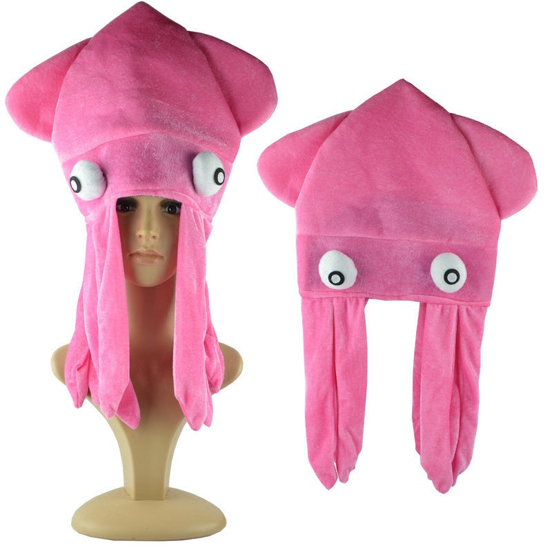 Cosplay Lovely Party Funny Cute Octopus Hat Prom Dance Headdress Headwear Hair