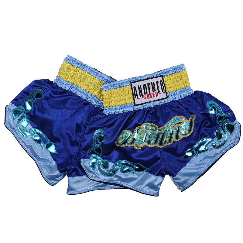 Anotherboxer Kids MMA Jujitsu Fight Grappling Men's Boxing Shorts kickboxing Fighting Pants Muay Thai sanda Martial Arts Boxeo