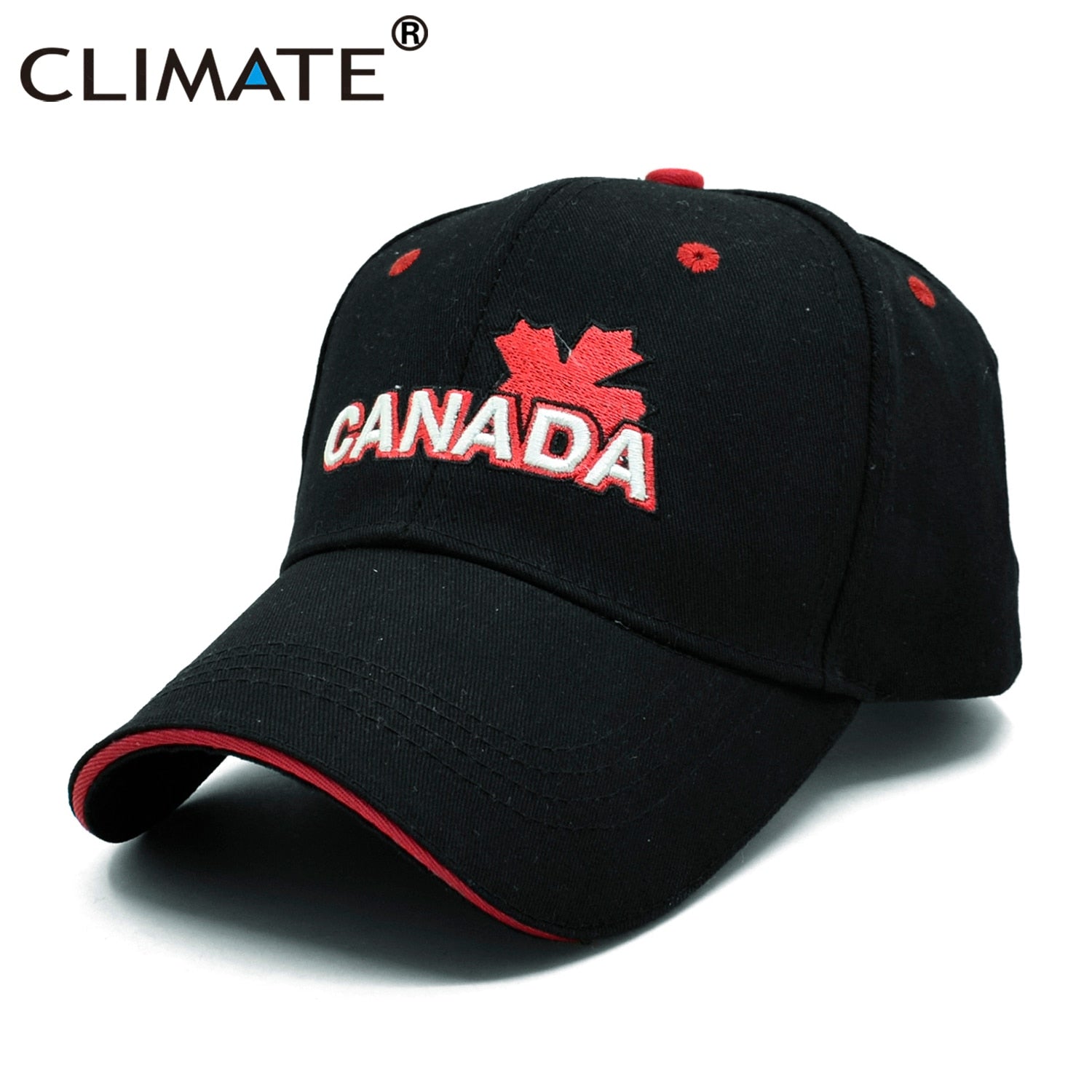 CLIMATE Canada Trucker Baseball Cap Maple Leaf Canada Flag Cap Dad Hat for Men Cotton Trucker Caps Baseball Caps Hat