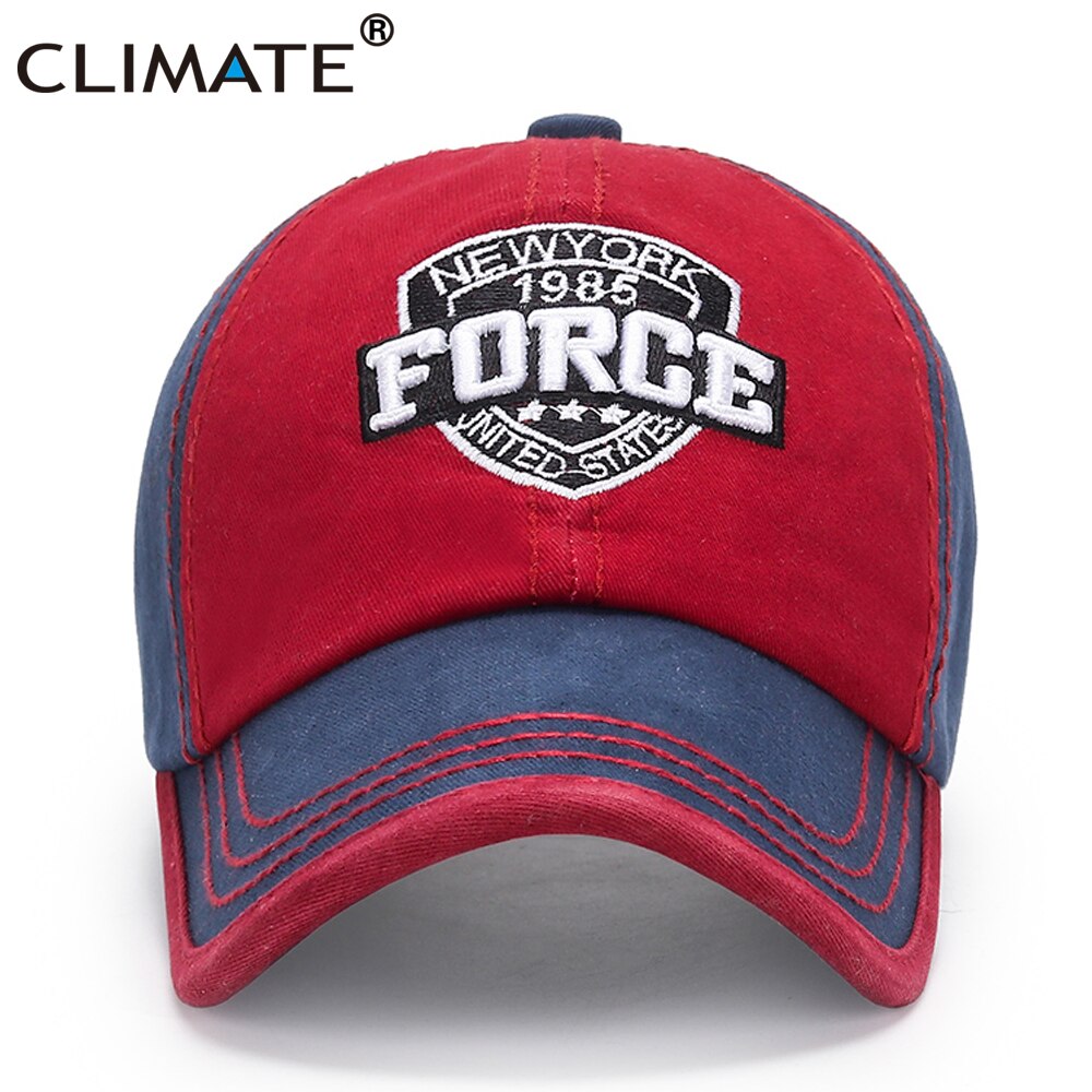 CLIMATE Men New Cap 1985 Baseball Cap Contrast Men Cool Army Hat Cap Men Hat Baseball Caps