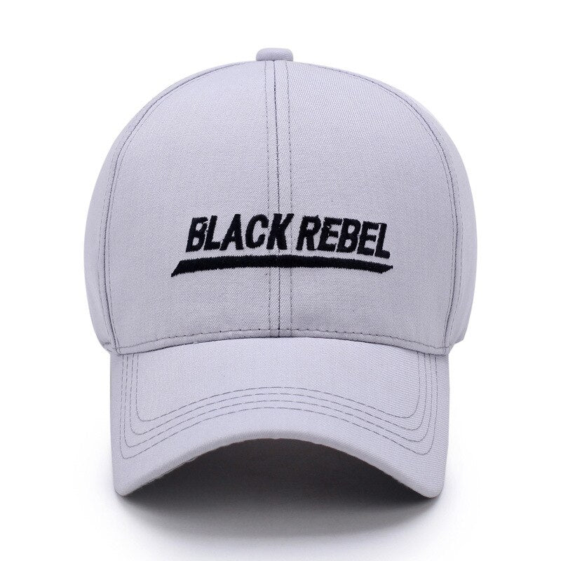 CLIMATE Black Rebel Baseball Cap New Trend Cotton Sport Caps for Men Women Street Style Sun Hats Outdoor Cool Letter Hats Caps