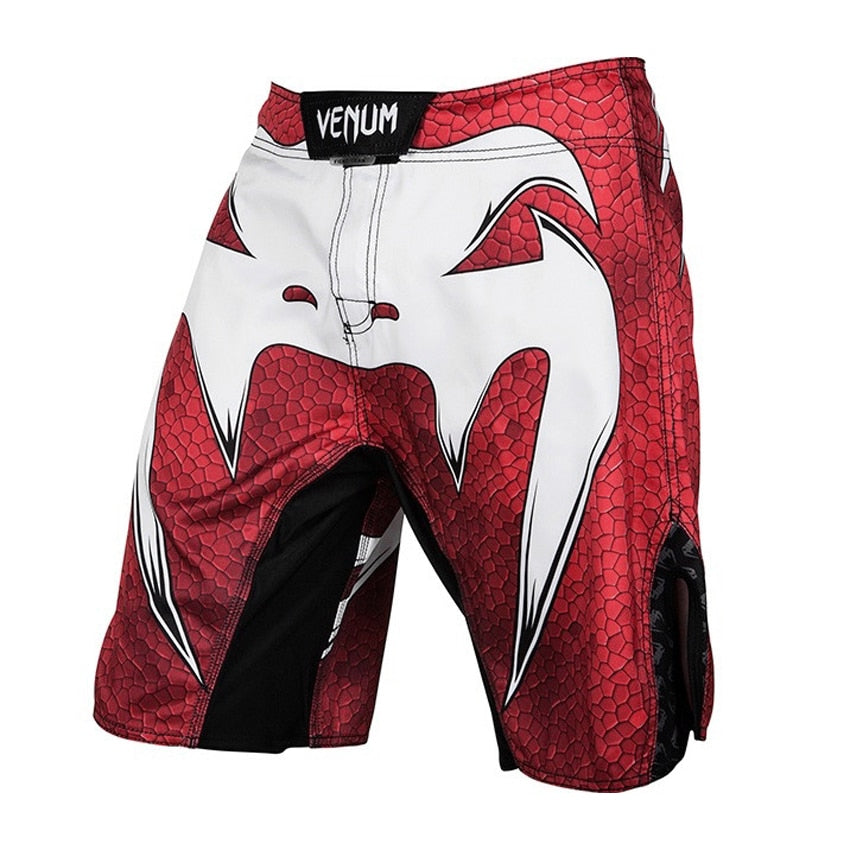 SOTF Mma Shorts Snake Head Boxing Shorts Mma Muay Thai Sanda Boxeo Boy Kickboxing Mma Shorts Fierce Fighting Short Boxing Pants