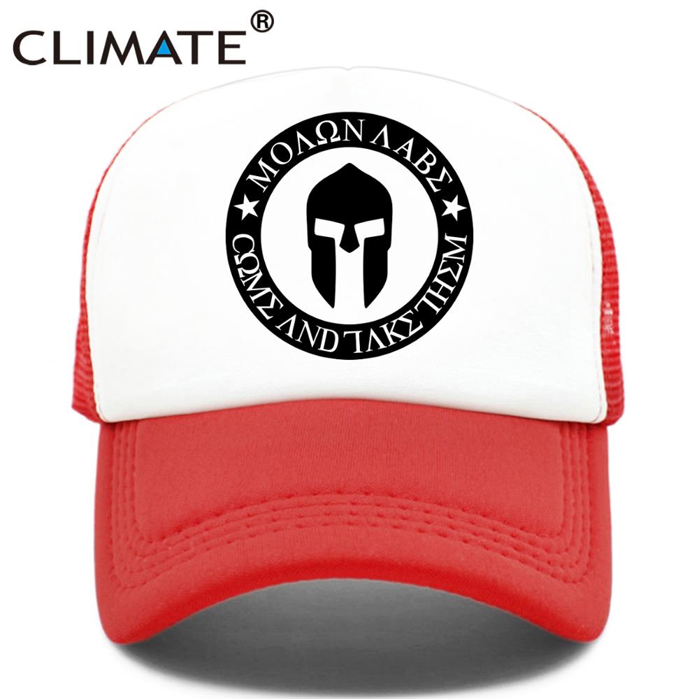 CLIMATE Spartacus Cap Trucker Baseball Cap Sparta Cool Cap Spartacus Summer Cap