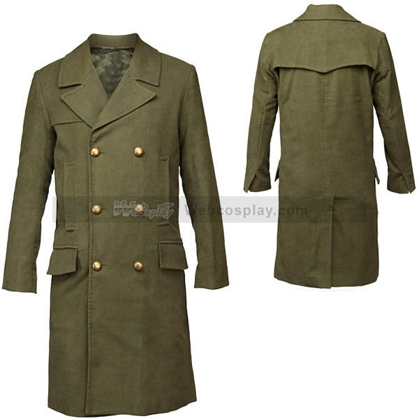 Doctor Who 11th Matt Smith Green Coat