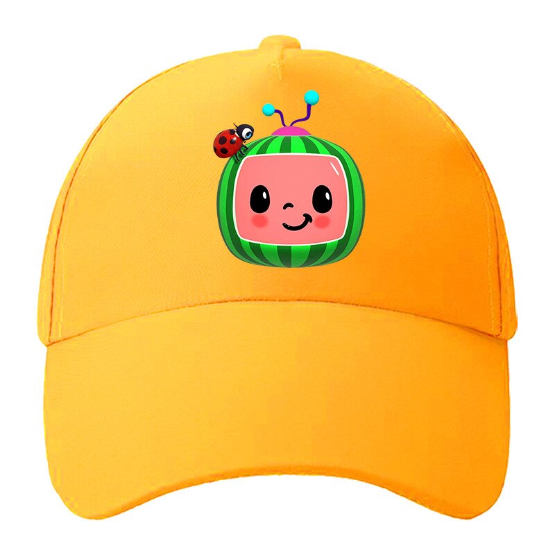 Coco melon Cartoon Baseball Caps Ball Hat for Kids Pupil Child Boys Girls' Designers Summer Snapback Sports Cap Each Hats