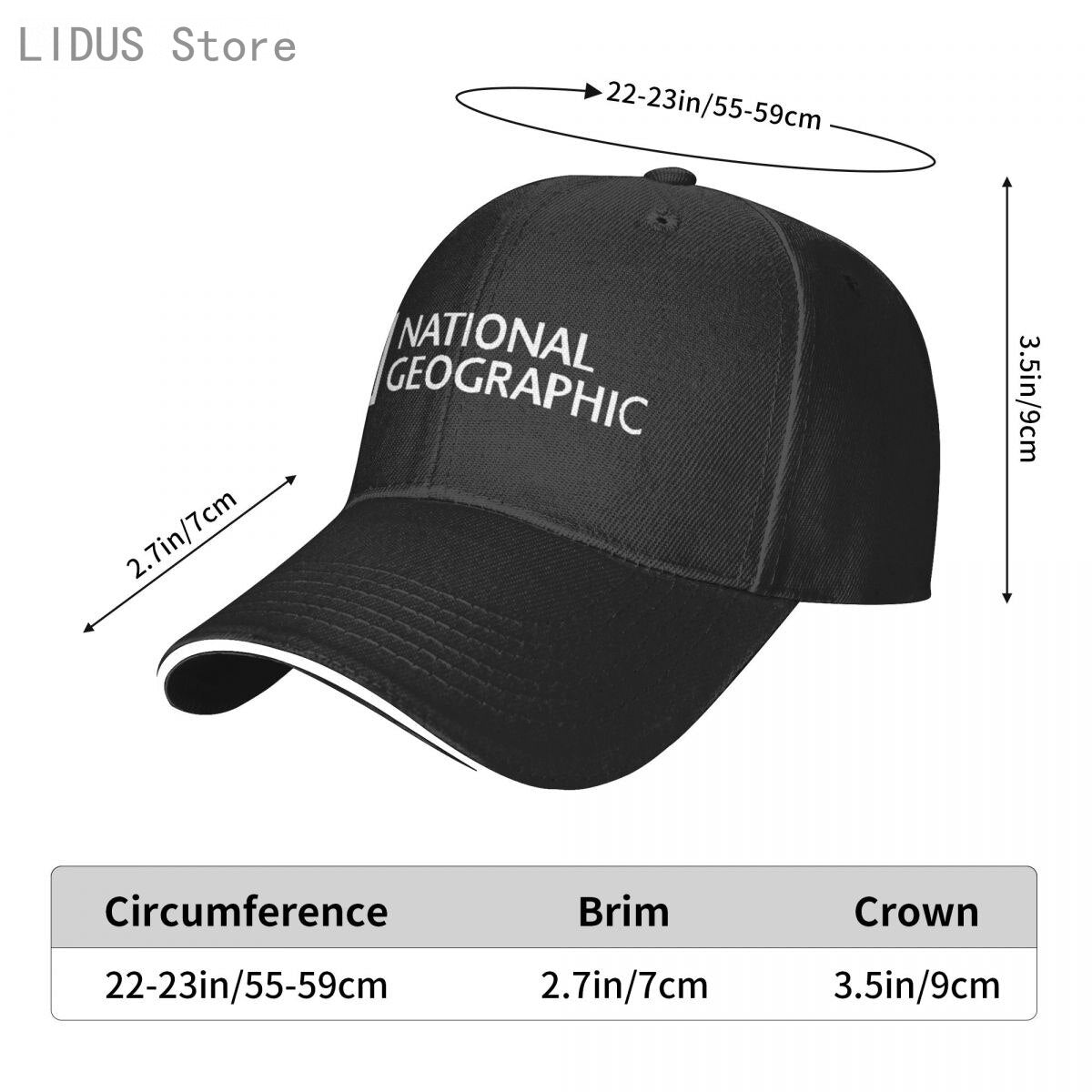 Fashion Hot Selling National Geographic Discovery Expedition Sitcoms Men Baseball Cap Summer Outdoor Adventure Snapback Hat