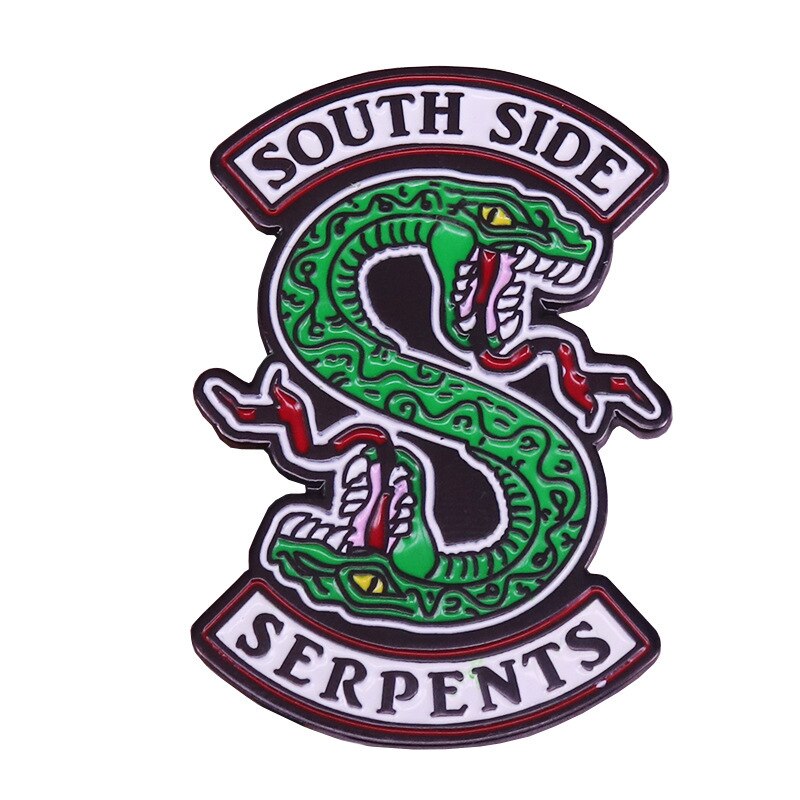 "South Side Snake"-Brooch Inspired Badge