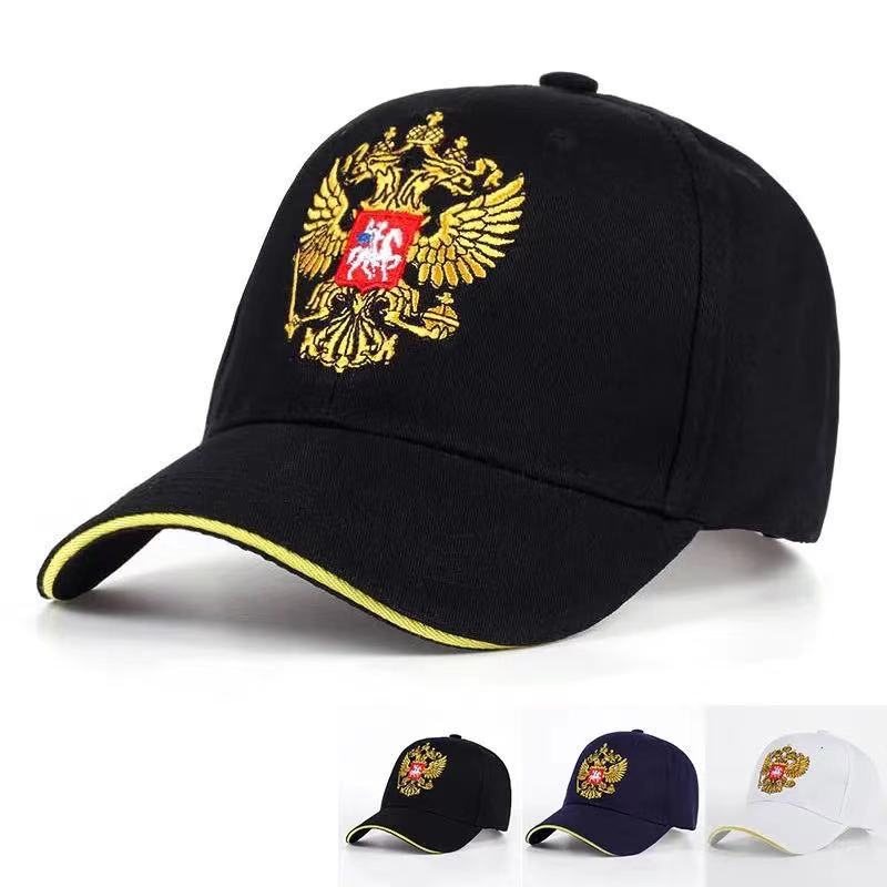 Russia Baseball Caps Russia Badge Embroidery Golf Caps Cotton Snapback Hats Men