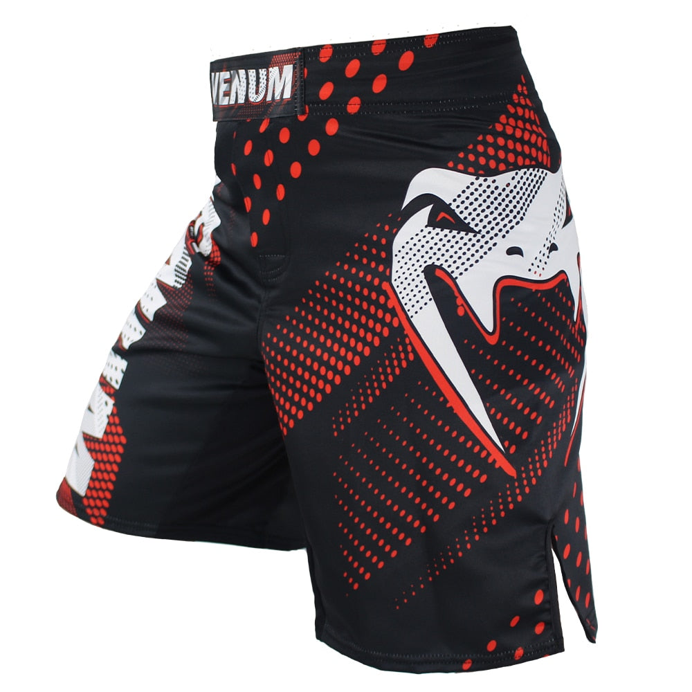 SOTF Mma Shorts Snake Head Boxing Shorts Mma Muay Thai Sanda Boxeo Boy Kickboxing Mma Shorts Fierce Fighting Short Boxing Pants