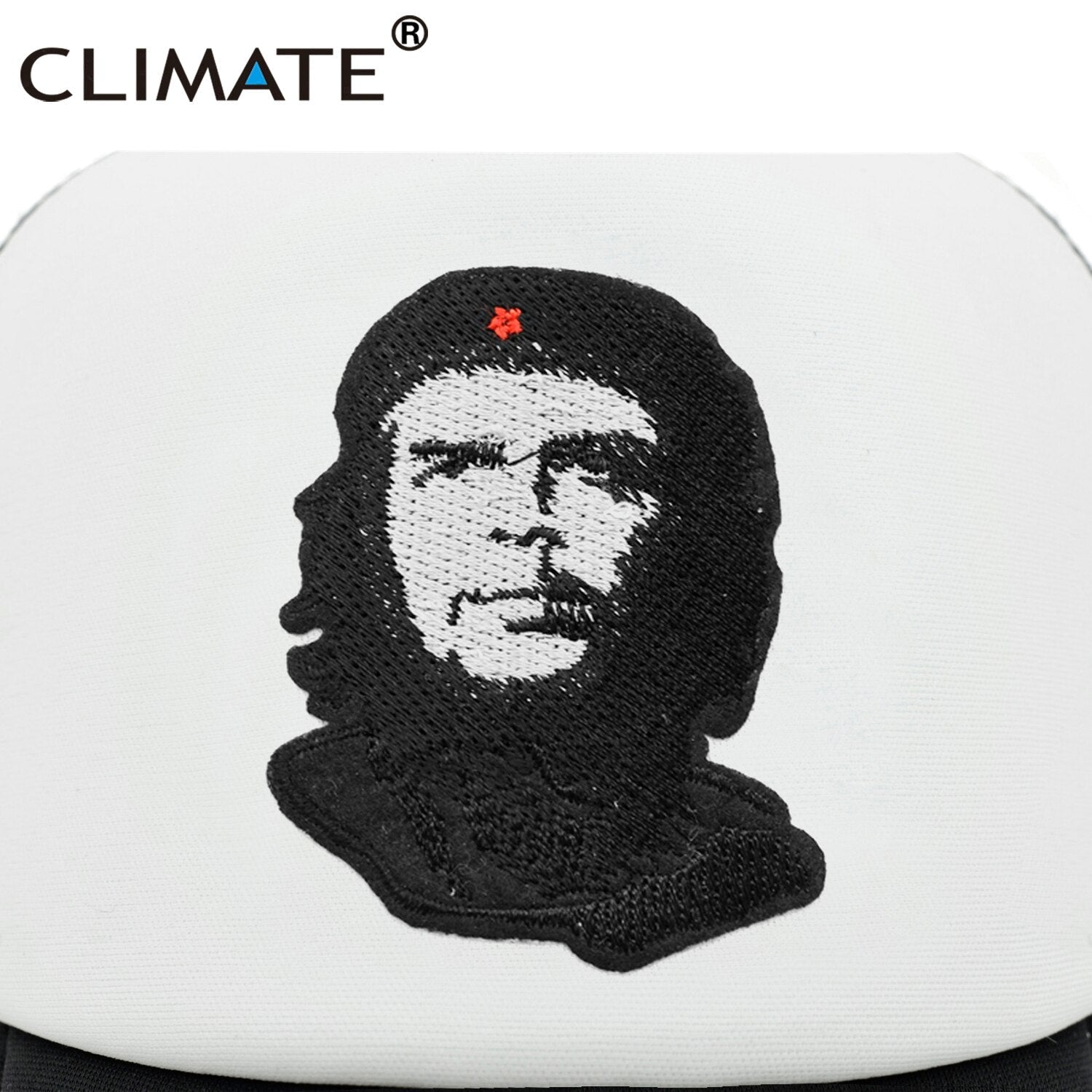 CLIMATE Che Guevara Cap Cuba Hero Che Trucker Cap Che Ernesto Guevara Trucker Cap Hat Cap Summer Cool Mesh Trucker Cap