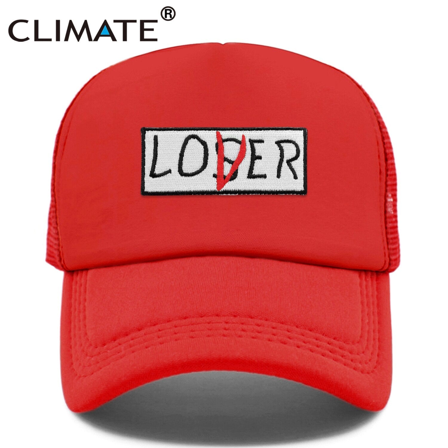 CLIMATE Lover Loser Cap Losers Club Black Cool Cap Hat Men Women It Inspired Black Trucker Cap Hat for Men Women Youth