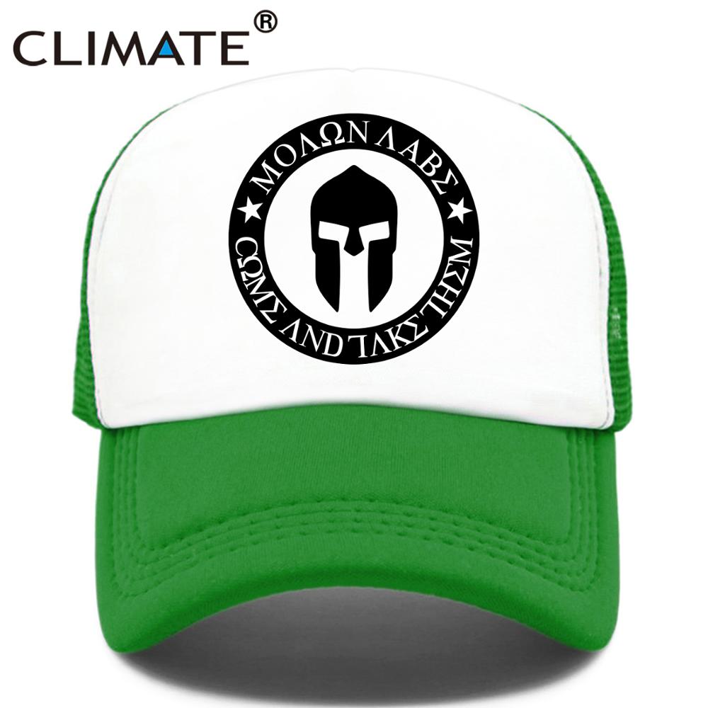 CLIMATE Spartacus Cap Trucker Baseball Cap Sparta Cool Cap Spartacus Summer Cap