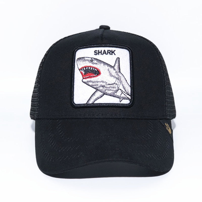 Exquisite Shar Pei Animal BOXER Embroidery Anime Cute Embroidery Baseball Cap Summer Mesh Men's Ms. Outdoor Sunshade hats