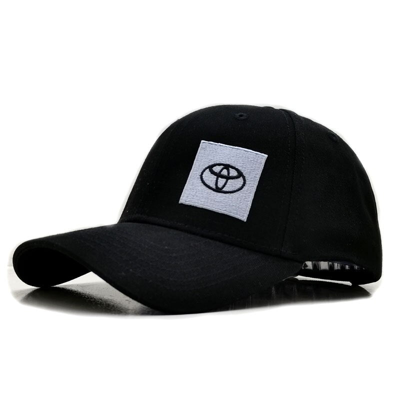 Wholesale Toyota Baseball Cap Embroidery Casual Bone Back Buckle Hat Men's Racing Cap Logo Motorcycle Sports Cap Trucker Cap