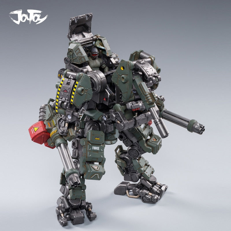 JOYTOY Action Figure H05 robot 23cm 1/25 Scale Collectible Green Color STEEL BONE ARMOR With Figure Doll Collection Toy