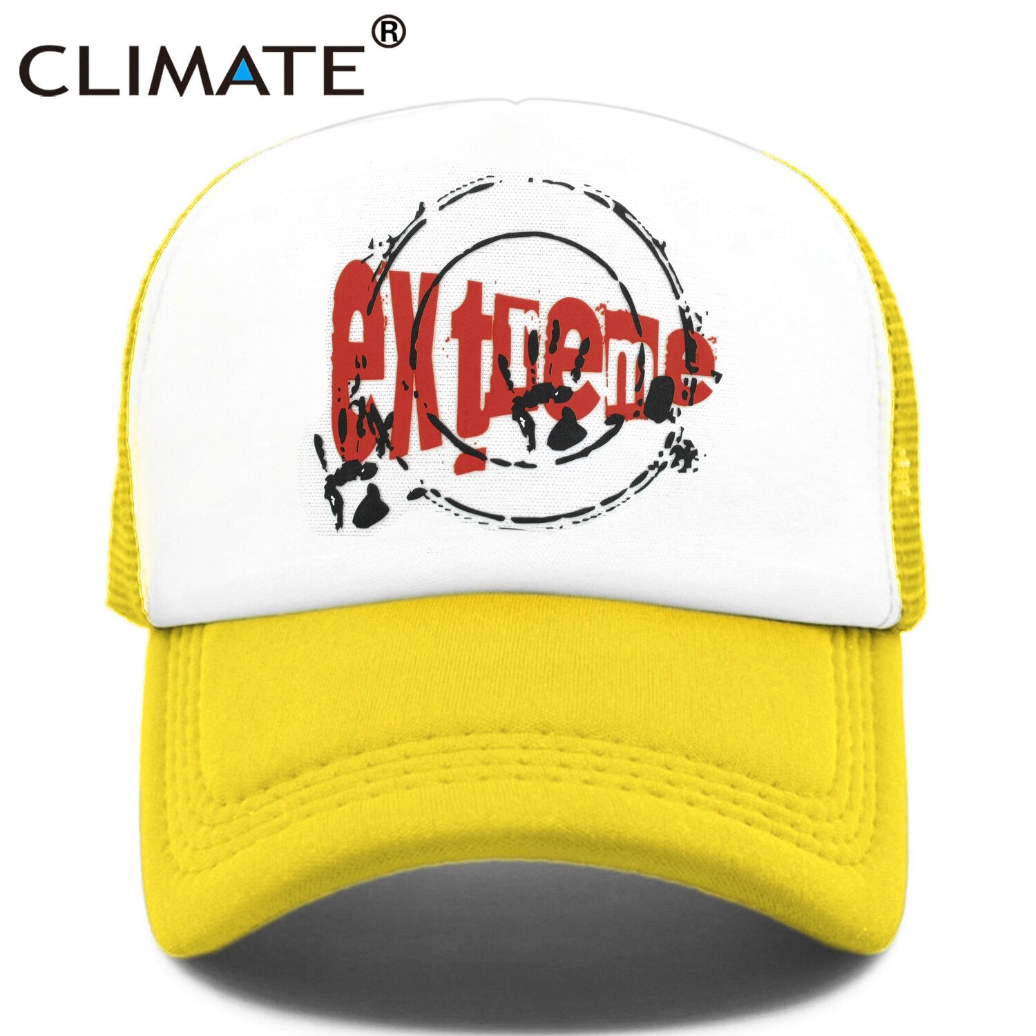 CLIMATE Extreme Trucker Cap Men Extremes Extreme Sport Sports Cap Youth Summer Cool Mesh Cap Hip Hop Cap Dad Hats