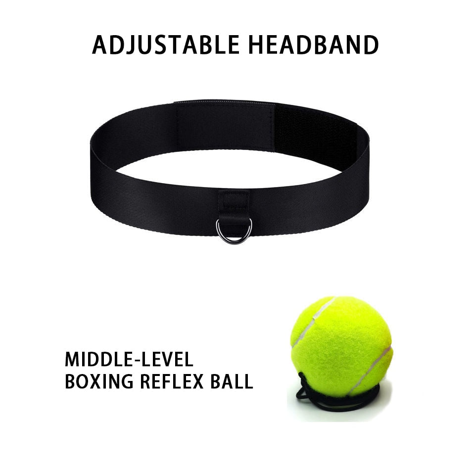 Boxing Reflex Ball Set Speed Training Adjustable Headbands Punching Ball Fitness Boxing Equipment Difficulty Level Boxing Balls