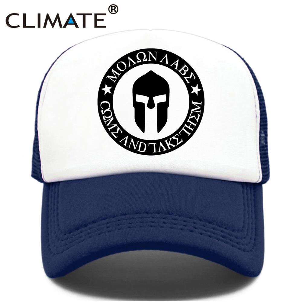 CLIMATE Spartacus Cap Trucker Baseball Cap Sparta Cool Cap Spartacus Summer Cap