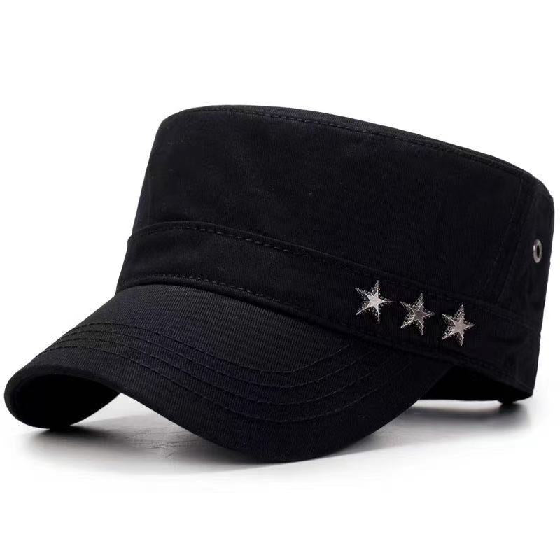 Fashion hip hop Mens baseball cap Military Caps Spring Autumn Tactical hat Men's Flat Top Cotton Army cap sports leisure hats