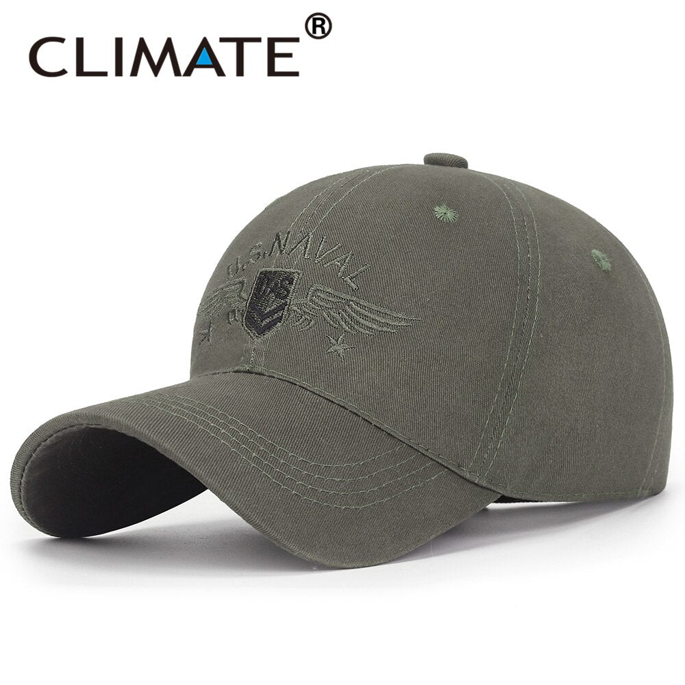 CLIMATE U.S. US NAVAL NAVY Cap Army Military Cap Hat Men Camouflag Cap USA U.S Army Military Hat baseball Cap for men adult