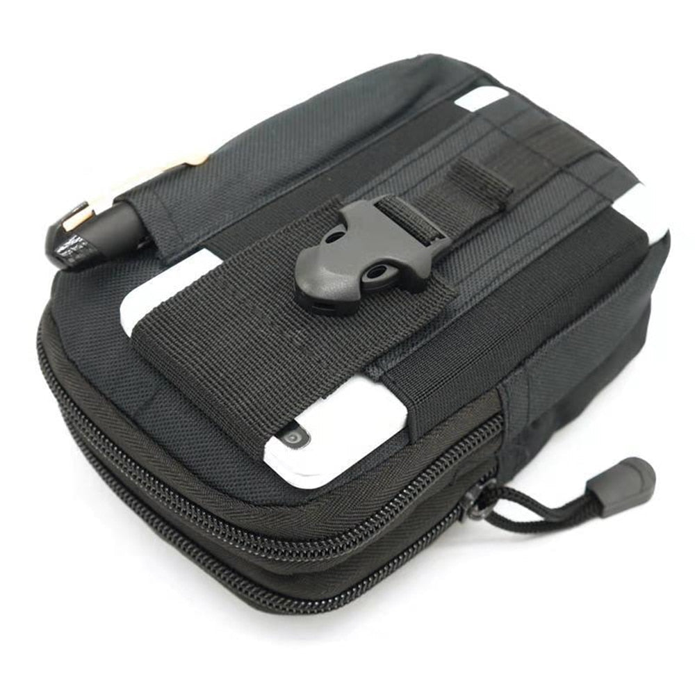 Men Waist Pack Casual Bag Drop Leg Thigh Bag Waist Fanny Pack Belt Pouch Outdoor Sport Fanny Multifunction Pack Phone Pocket CF