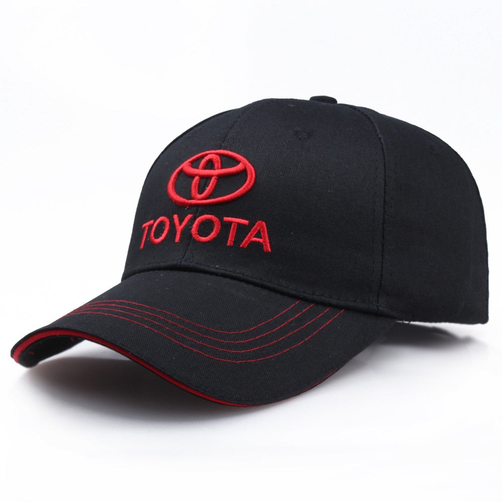 Fashion Brand Baseball Cap Toyota Embroidery Snapback Hat Man Racing Cap logo Motorcycle Sport hat Trucker caps Bone