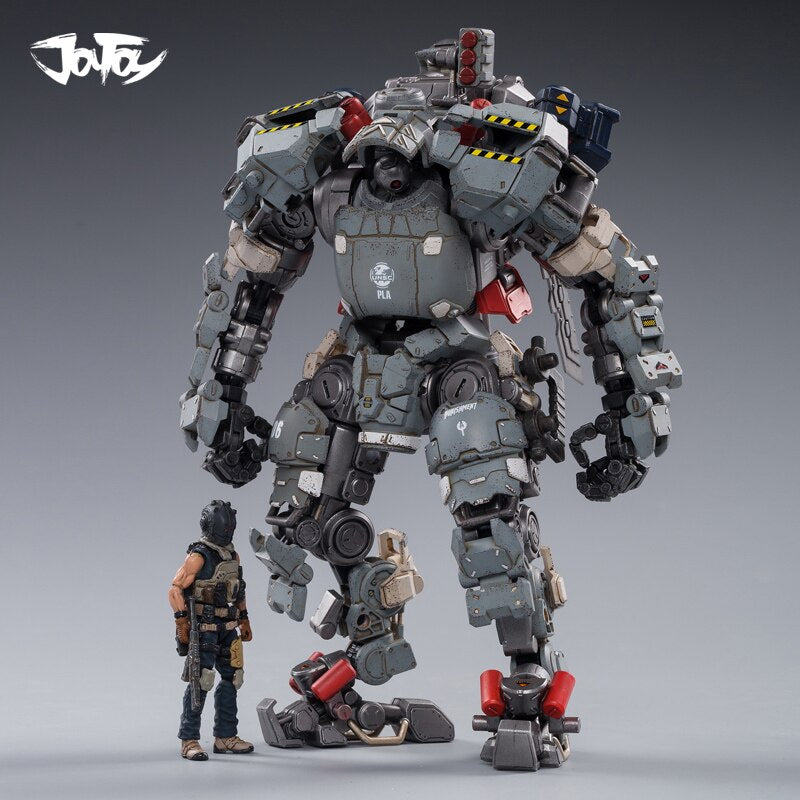 JOYTOY 23cm 1/25 Scale Collectible White/Gray/Camouflage 6 Color STEEL BONE ARMOR with Figure Doll Collection Toy