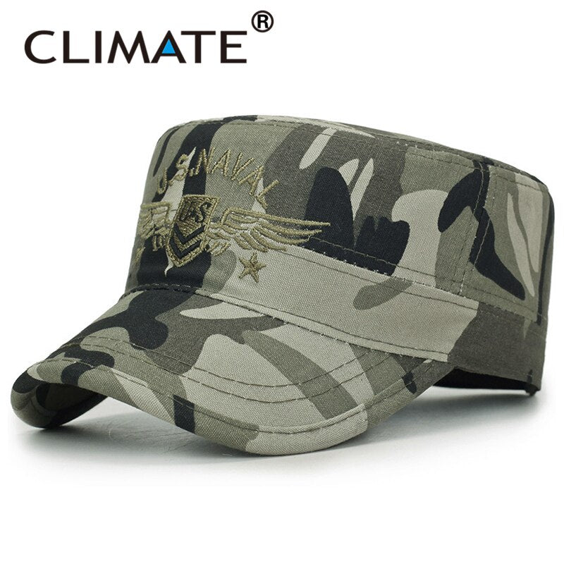 CLIMATE U.S. US NAVAL NAVY Cap Army Military Cap Hat Men Camouflag Cap USA U.S Army Military Hat baseball Cap for men adult