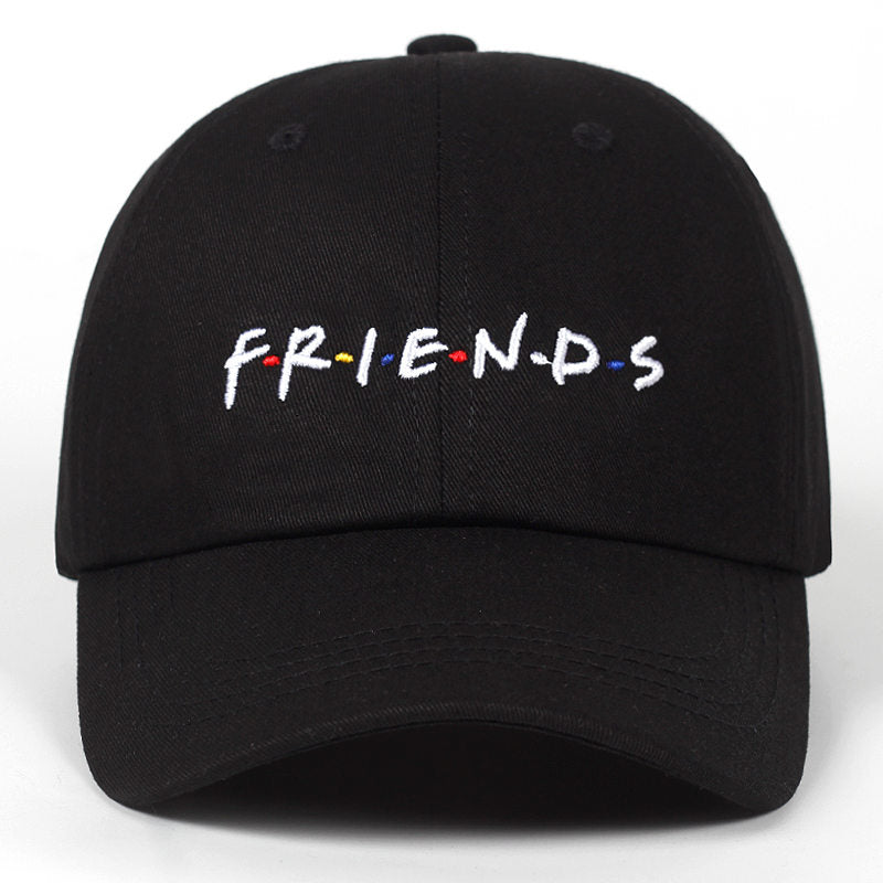 2019 new fashion FRIENDS embroidered baseball cap couple universal dad hat cotton outdoor sun hats casual golf caps