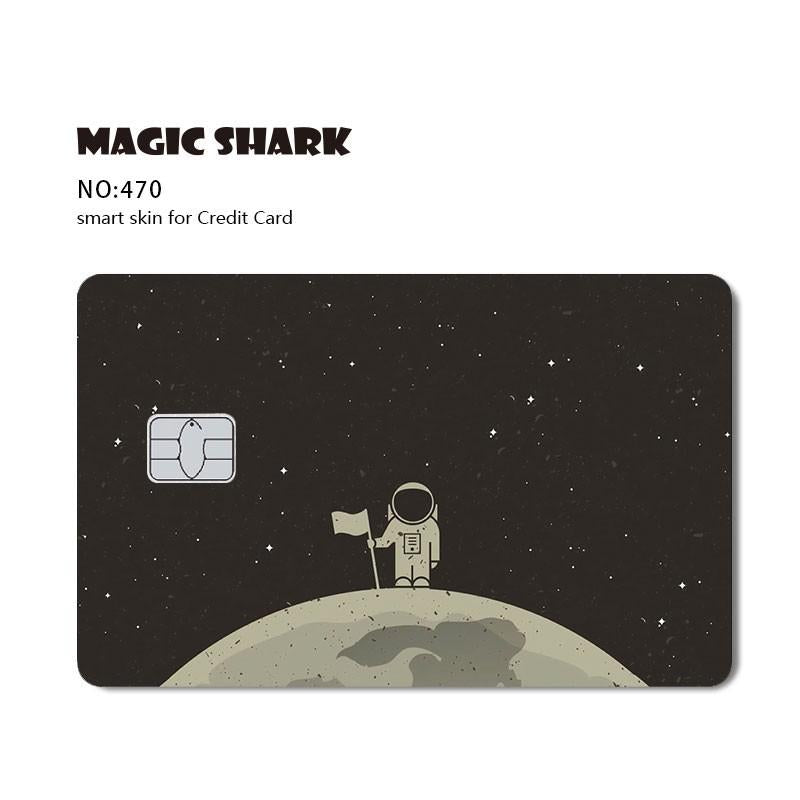 Card Anime Stylish Funny Matte 3M PVC Sticker Film Skin for Credit Card Large Small Chip