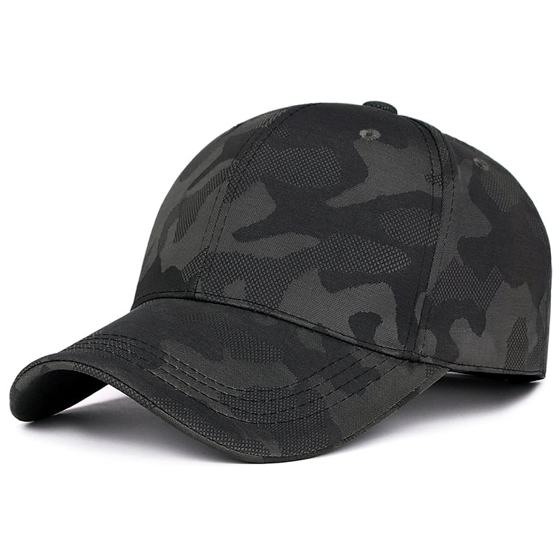 CLIMATE Men's Baseball Cap Caps Camouflage for Men Camouflage Camo Cap Outdoor Cool Army Military Hunting Hunt Sport Cap for Man