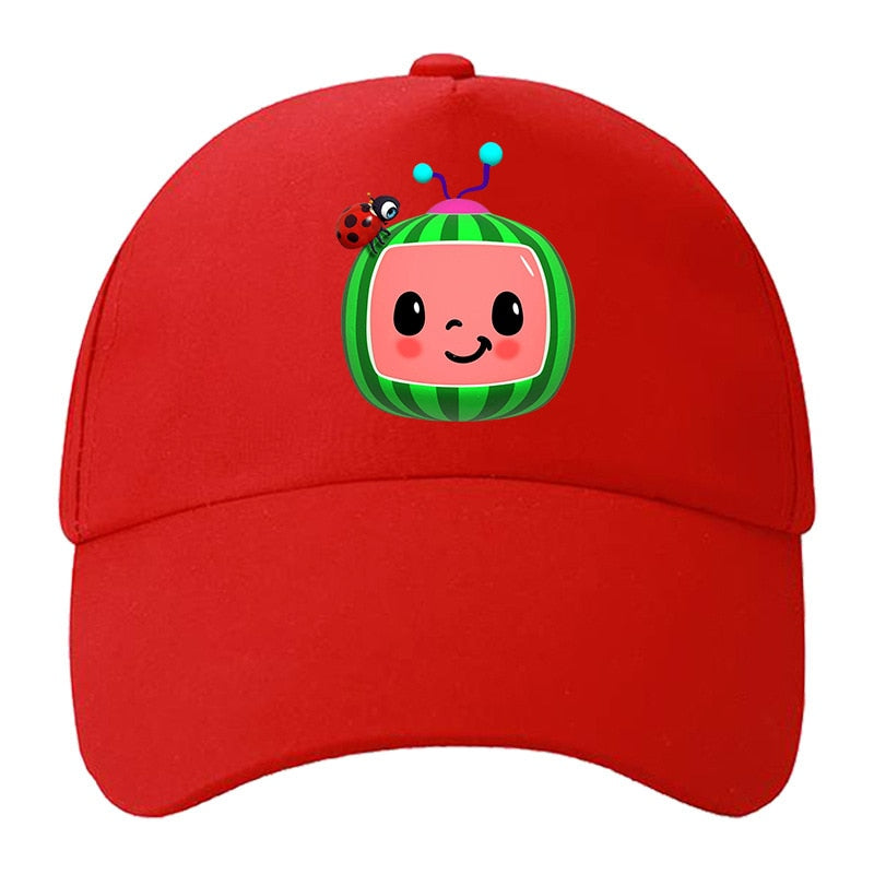 Coco melon Cartoon Baseball Caps Ball Hat for Kids Pupil Child Boys Girls' Designers Summer Snapback Sports Cap Each Hats