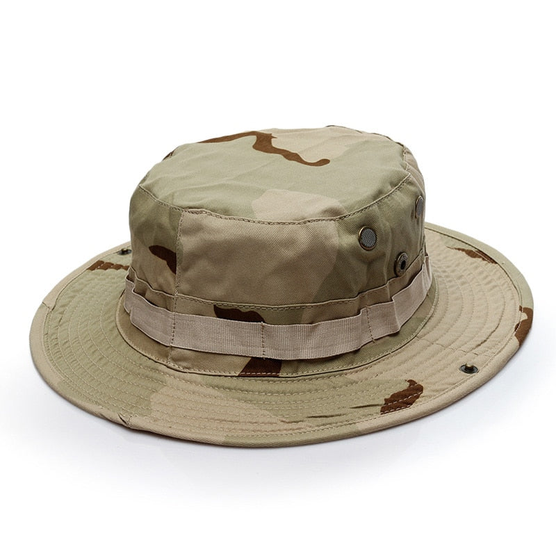 US Army Camouflage BOONIE HAT Thicken Military Tactical Cap Hunting Hiking Climbing Camping MULTICAM HAT 20 Color KA056