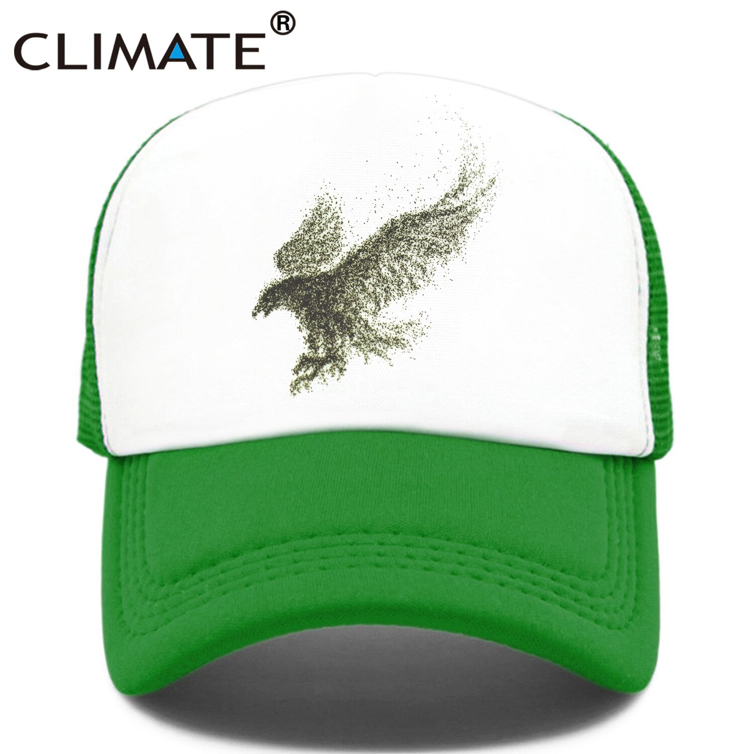 CLIMATE Men Eagle Trucker Cap Hawks Glede Hunting Hat Cap Men Cool Baseball Cap