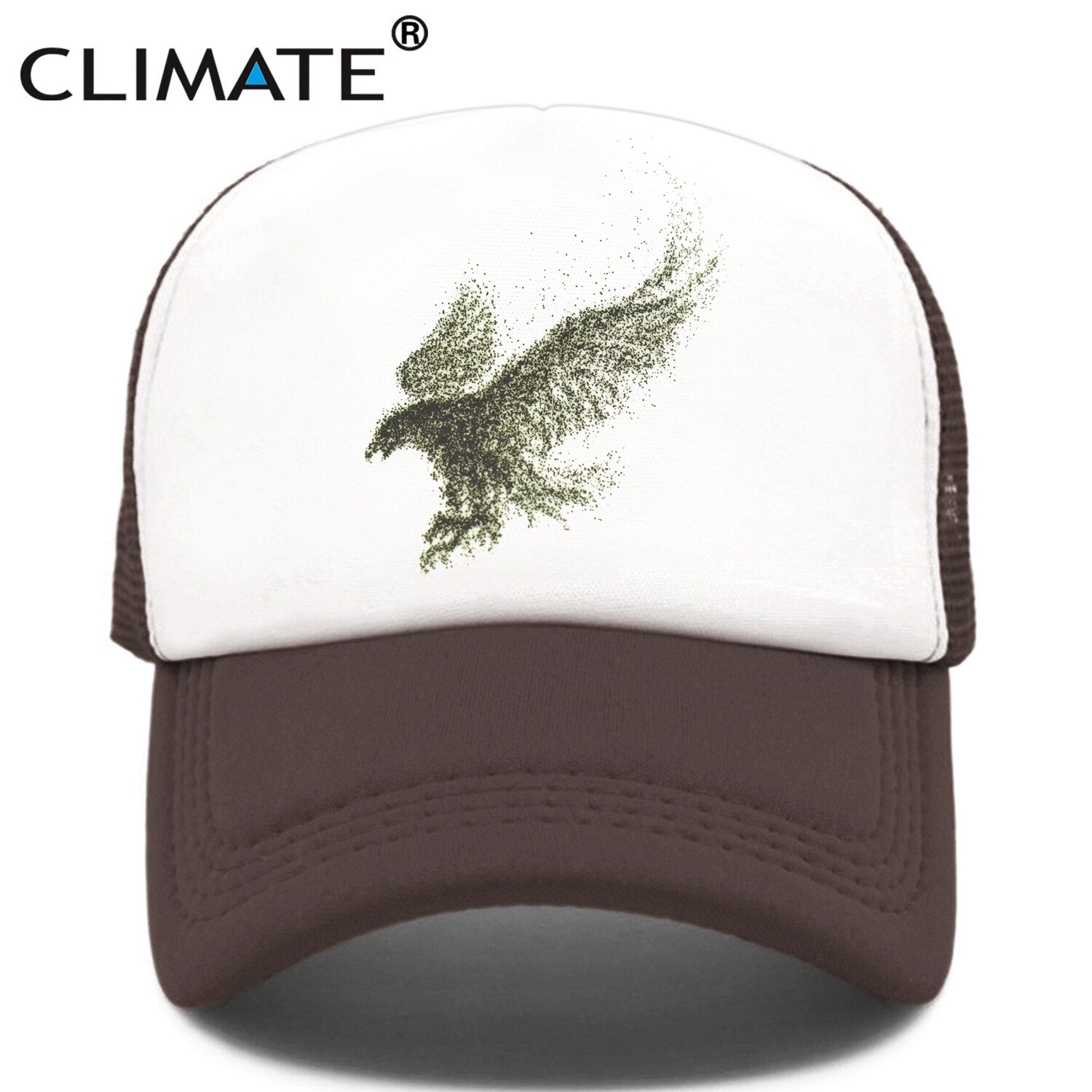 CLIMATE Men Eagle Trucker Cap Hawks Glede Hunting Hat Cap Men Cool Baseball Cap