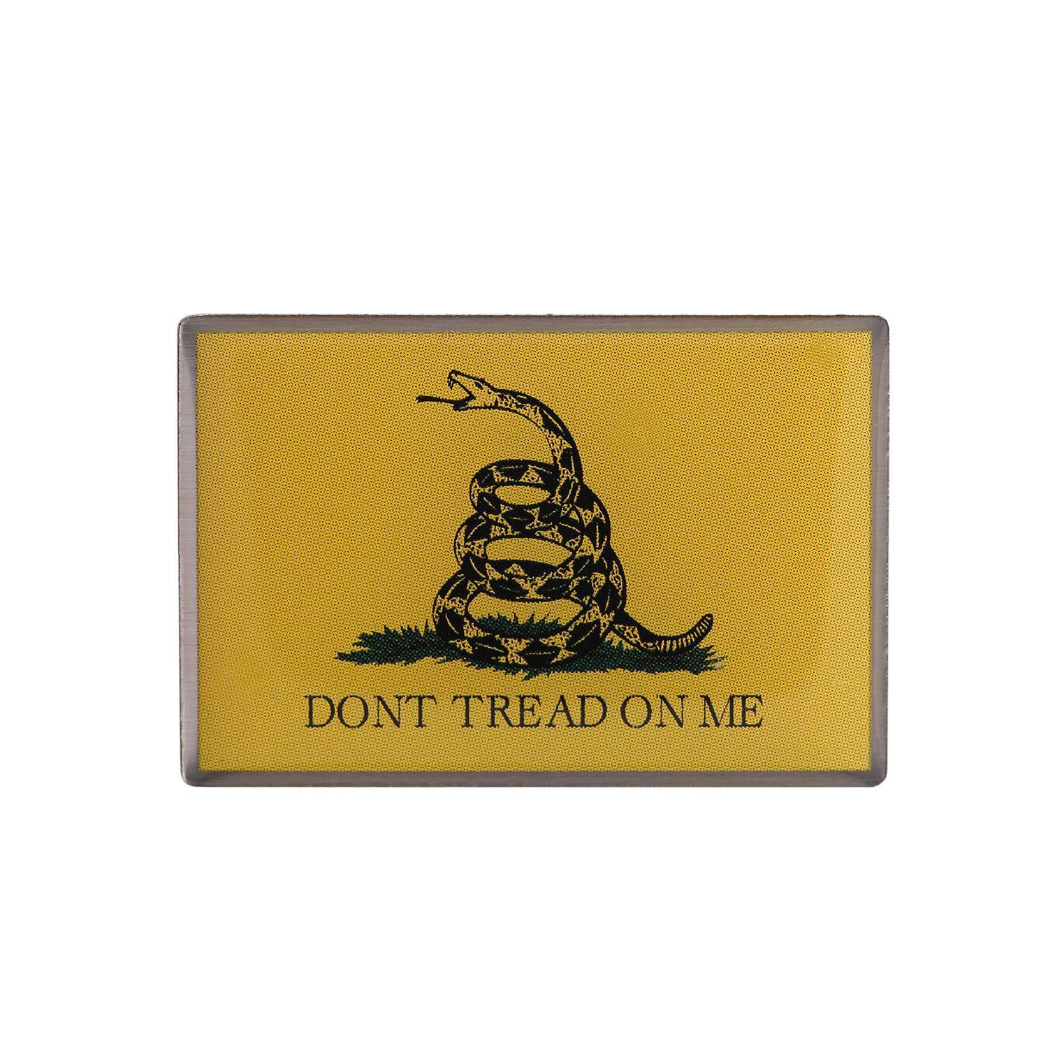 "Don't Step on Me"-Rattlesnake Pin Flag Badge