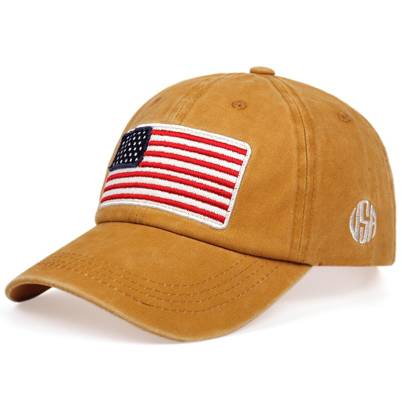 Fashion America USA Flag Baseball Cap For Men Women Snapback Hat Army American Flag Bone Trucker hats High Quality hip hop caps