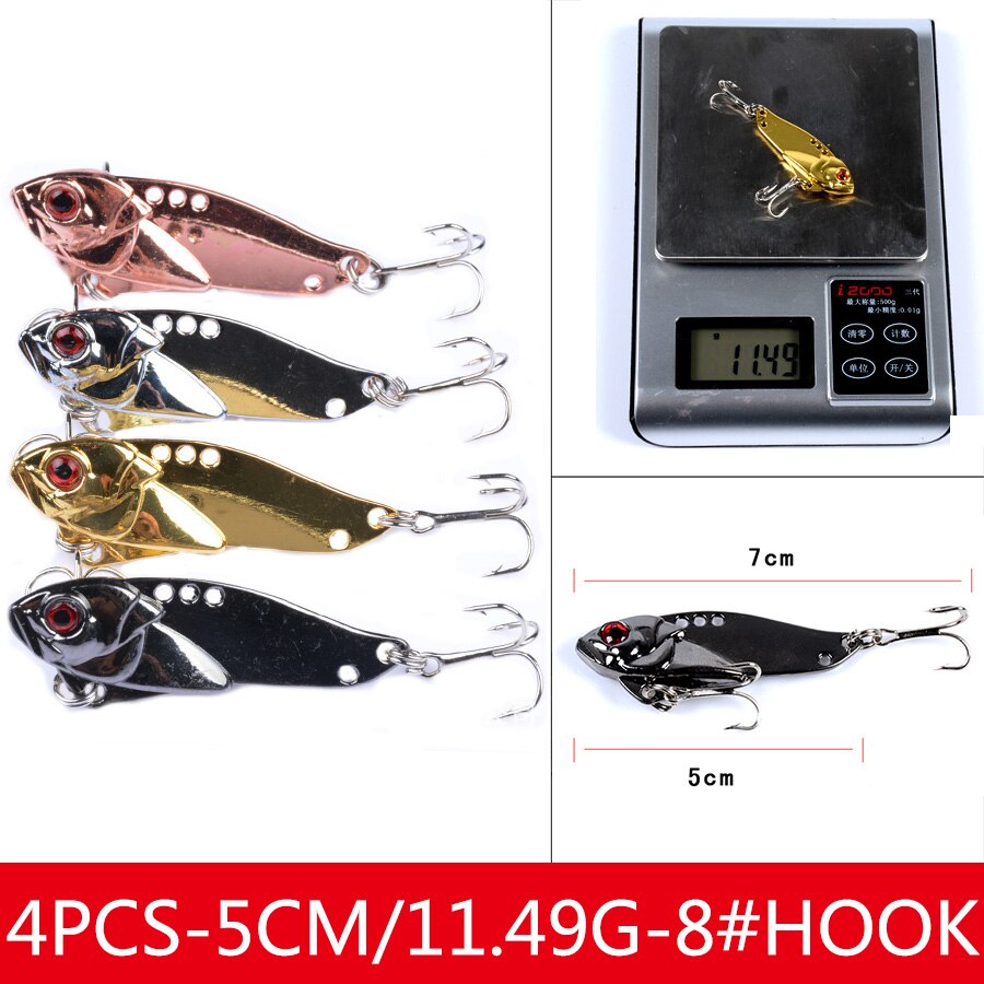 Minnow Crankbaits Tackle Fishing Lure Kit Baubles Hard Bait Artificial Spoonbait Set Of Wobblers For Pike Trolling Carp Mixed